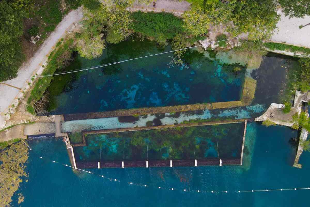 Resti romani del Sifone Narni, sorgenti della Morica