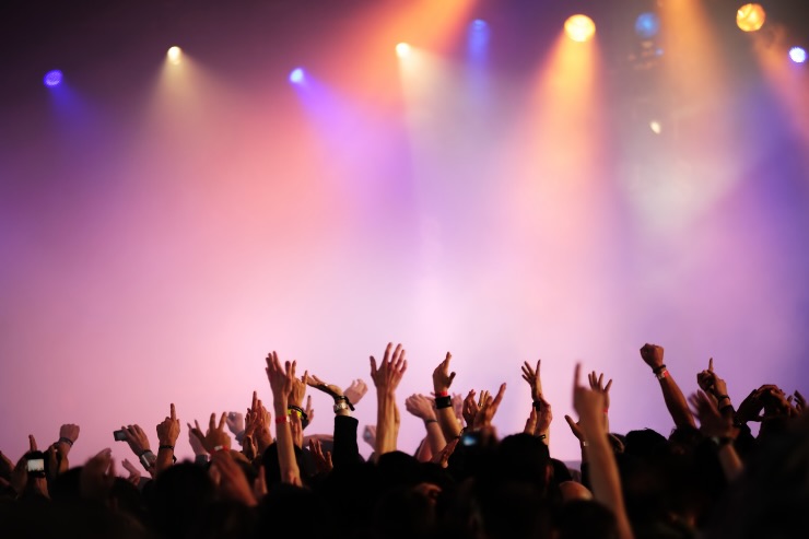 gente al concerto