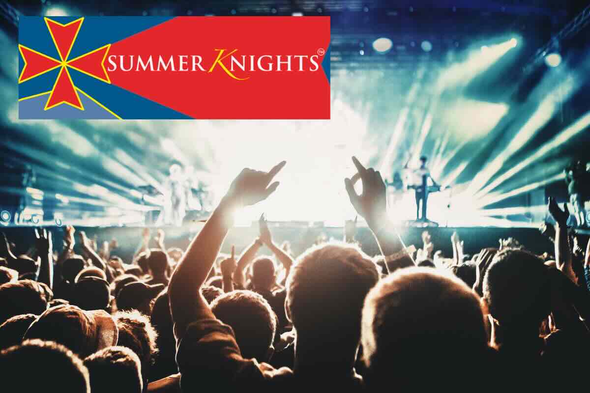 concerto e logo summer knights 2025