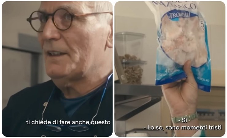 proprietario ristorante a 4 ristoranti e borghese con le mazzancolle