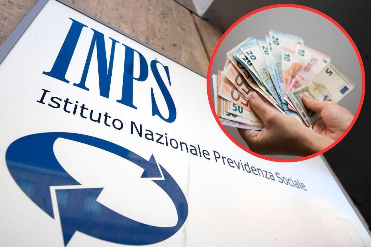 INPS, banconote in mano