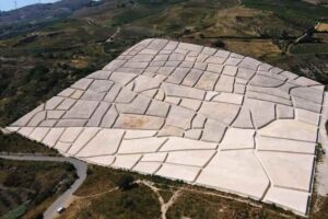 Cretto di Burri visto dall'alto
