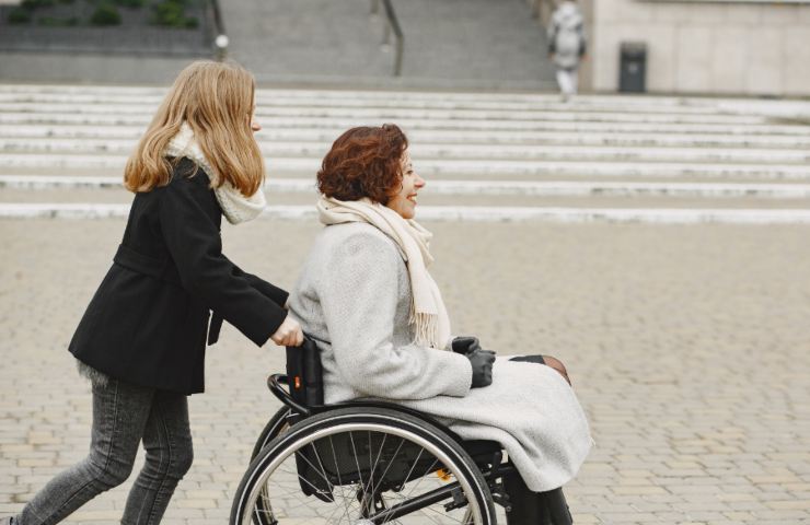 assistenza a persona disabile