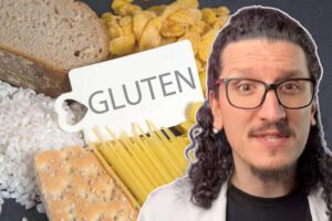collage alimenti con glutine e dottor gabrielli