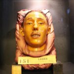 Volto di un "ladro" nel museo di antropologia criminale