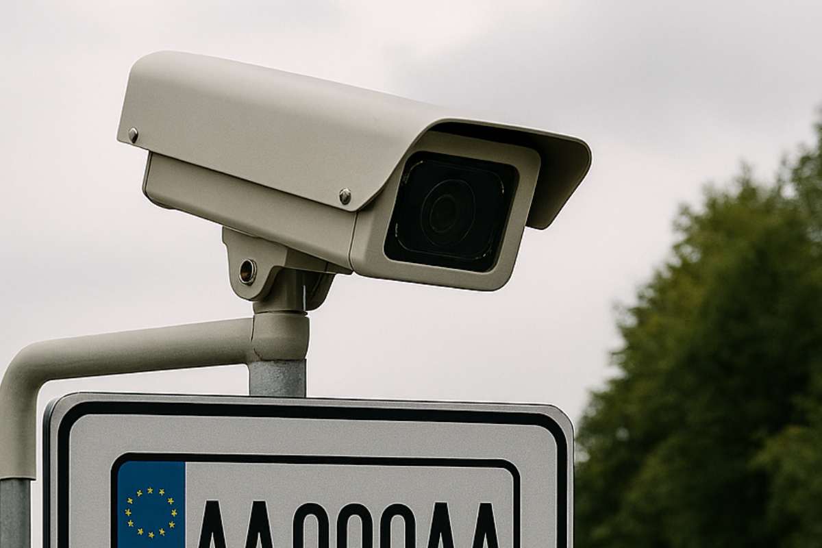 Telecamera per controllare le infrazioni stradali