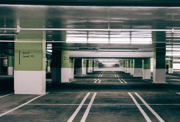 Parcheggio supermercato