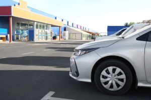 Parcheggio supermercato