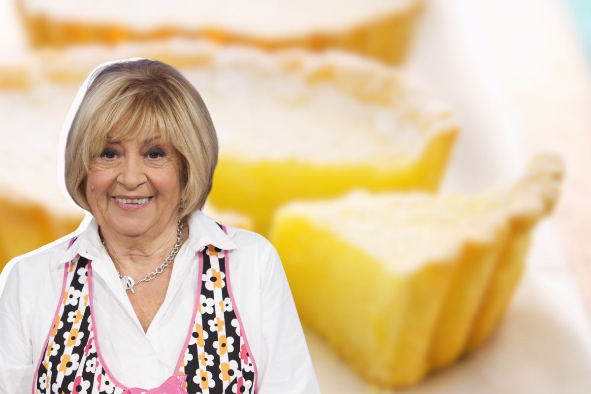 Anna Moroni e torta al limone