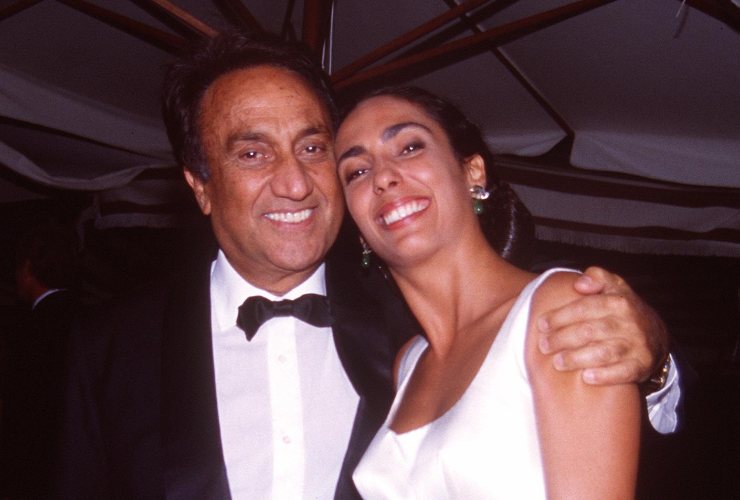 Emilio Fede e la figlia Simona