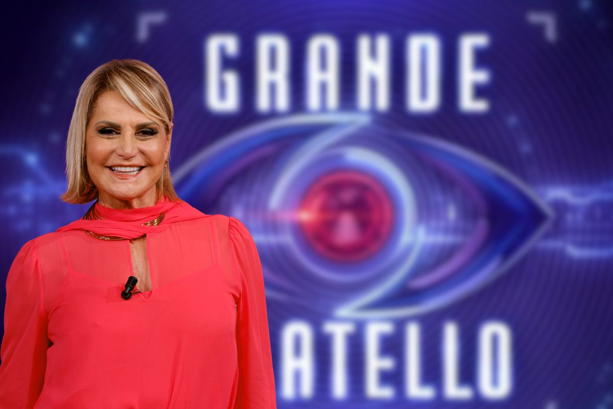 simona ventura e grande fratello logo