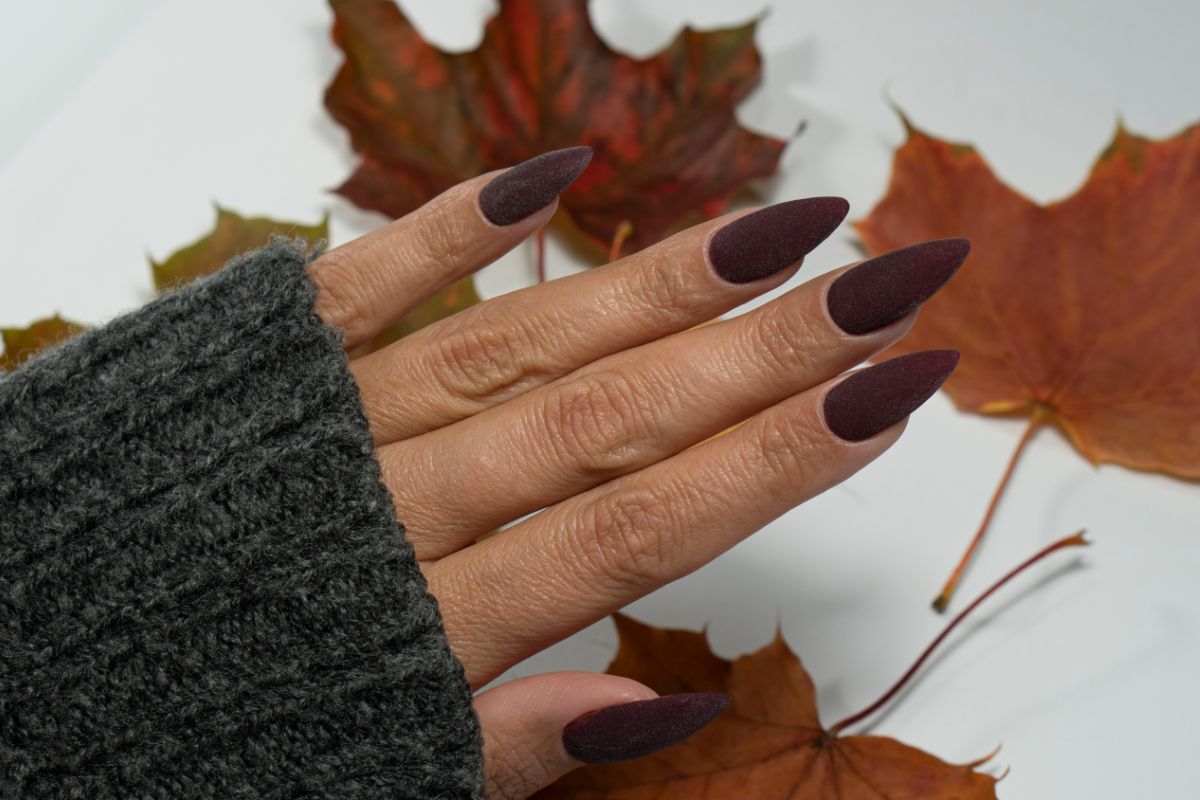 manicure autunnale